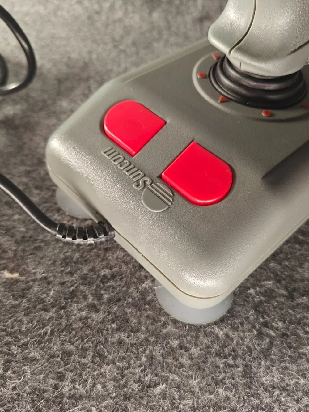 Suncom Analog EDGE Joystick Apple IBM Compatible Vintage PREOWNED